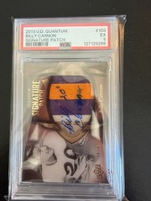 2013 Upper Deck Signature Patch Billy Cannon Auto Jersey PSA 5 SP /30 🔥