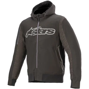 Alpinestars Motorbike Motorcycle Rhod Windstopper Hoodie Melange Black