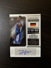 Isaac Bonga 2018 Contenders Draft Picks Intl Ticket Rookie Autograph RC Auto 130