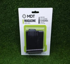 MDT Metal AICS 10 Round Magazine 308 Win/6.5 Creed SA w/o Plate #102917-BLK