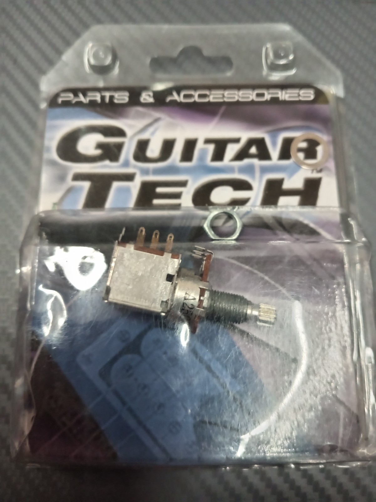 GUITAR TECH PUSH/PULL POT 250K TONE 18MM SHAFT - GT936
