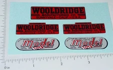 Doepke Woolridge Earth Mover Sticker Set DP-007