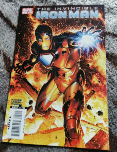 INVINCIBLE IRON MAN  # 2 NM 2008 BRANDON PETERSON VARIANT COVER C ! WAR MACHINE