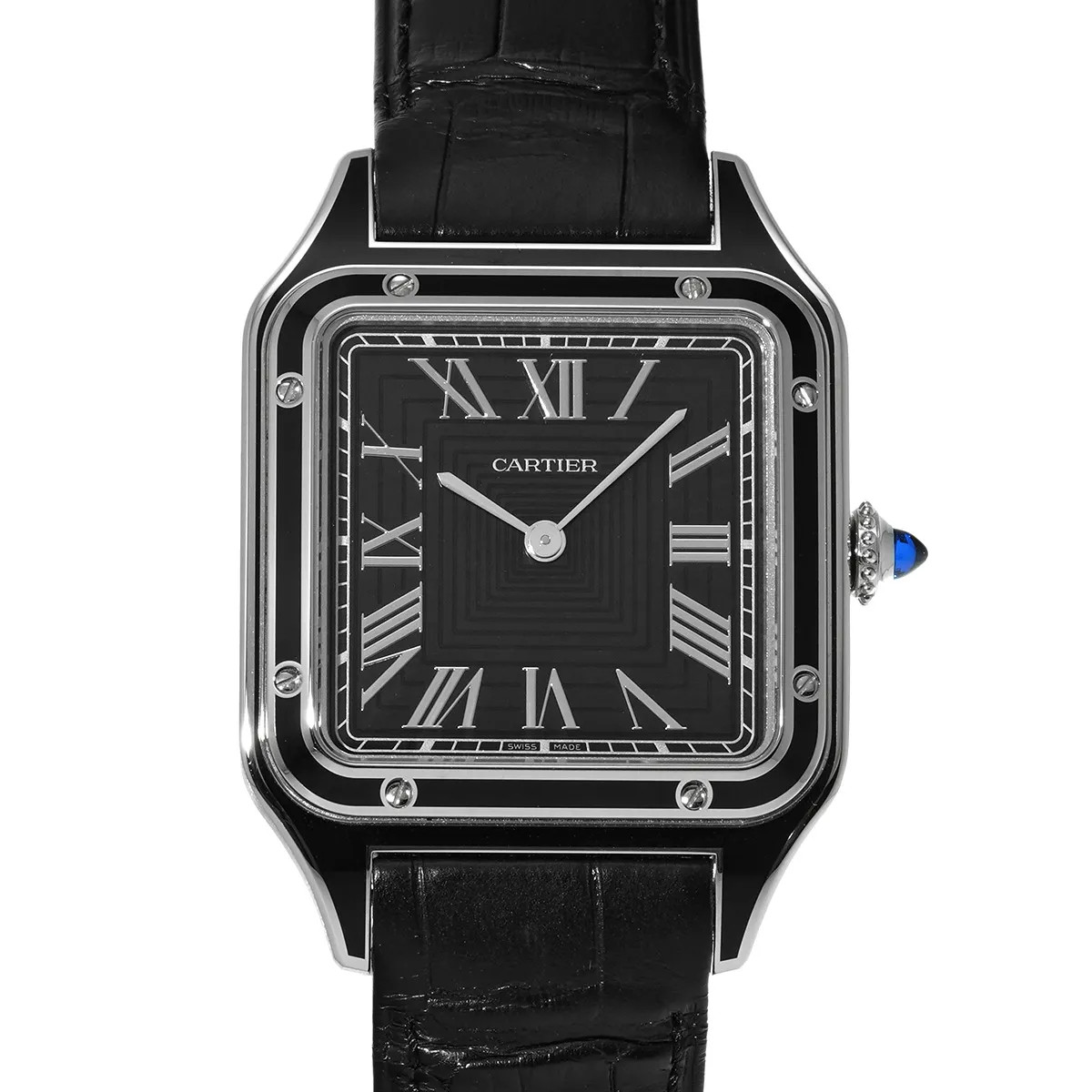 Cartier Santos WSSA0046 4298) 43. Black
