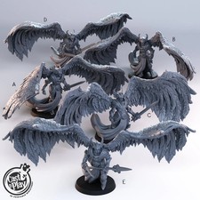 Angel Justicar miniature - CastnPlay - DnD miniatures - Role Playing Game - Tab