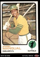1973 Topps #625 Angel Mangual Athletics 6 - EX/MT