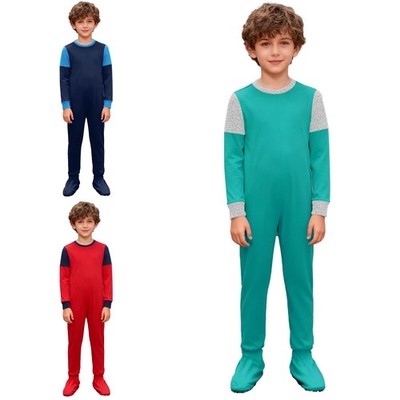 Kids Boys Girls Jumpsuit Overalls Bodysuit Anniversary Romper Leotard Clothing