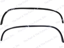 Chevy PU Pickup Truck Wheel Well Opening Molding Black Front RH + LH CPMG8897-1P