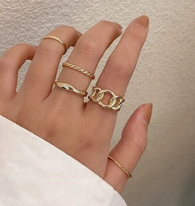 Aggregate 155+ 5 finger ring set best awesomeenglish.edu.vn