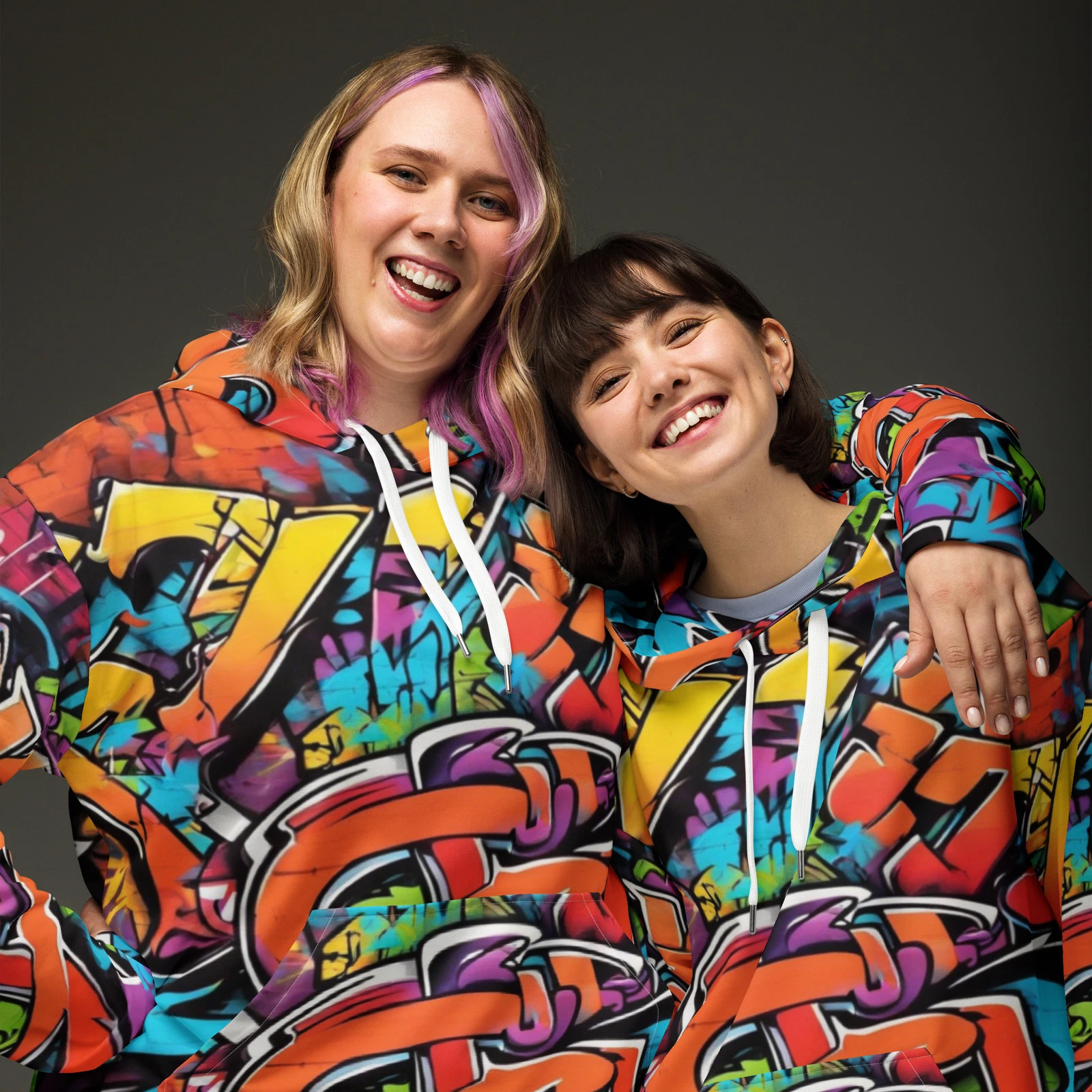 Be-Jo Unisex Hoodie Graffiti