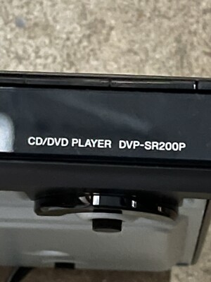Sony DVP-SR200P DVD Player No Remote TESTED AND WORKING