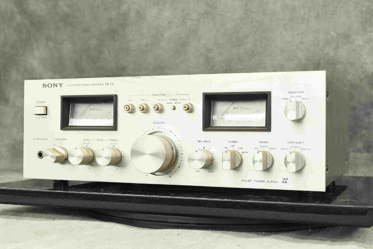 Sony TA-F5 Integrated Amplifier Vintage Audio Equipment