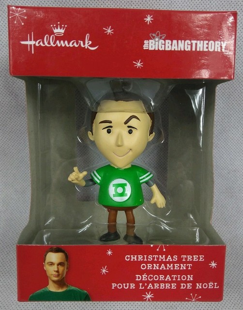 The Big Bang Theory Sheldon Hallmark Christmas Tree Holiday Ornament eBay