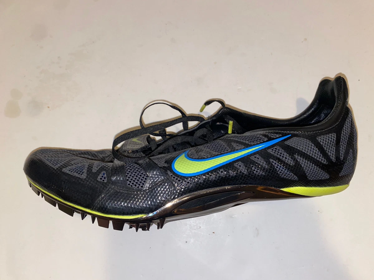 Palabra O cualquiera Elástico Nike Zoom Superfly R3 Green and Black Track and Field Cleats Size M 12.5 /  W 14 | eBay