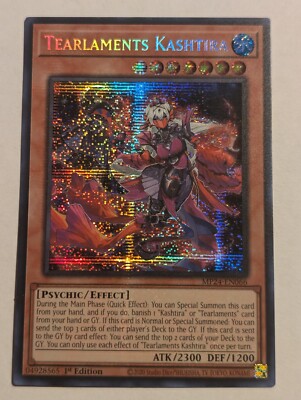 UK ] [ Bài Yugioh Chính Hãng ] Kashtira Fenrir - MP23-EN163 - Prismatic Secret Rare 1st Edition