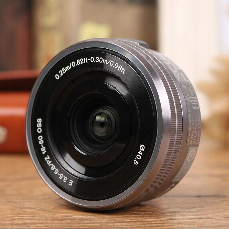 Sony E-Mt 16-50mm F3.5-5.6 OSS SELP1650 Lens A5100 A6000 A6100 A6300 A6500  A6600