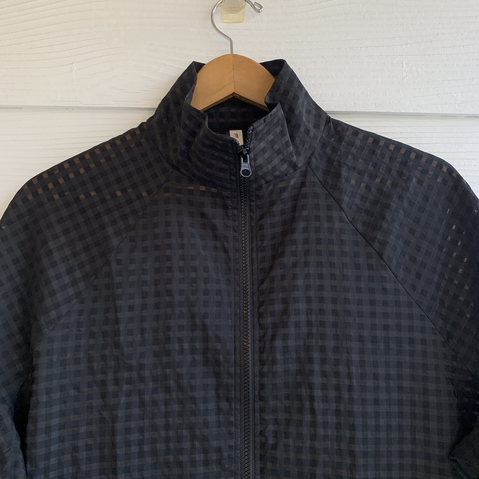 Fabletics Black Full Zip Windbreaker Jacket Women… - image 2