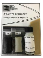 Granite Worktop Epoxy Repair Putty Kit -  Repairs Chips, Cracks & Defects. 38g