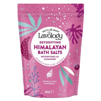 Himalayan Bath Salts by Lavology - Detoxifying, Cleanse, Purify