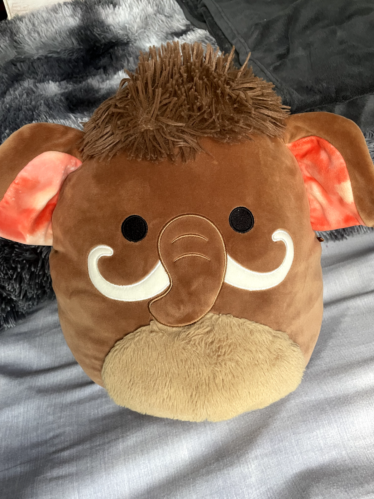 Squishmallow 12 Inch Chienda Wooly Mammoth Soft Brown Prehistoric Plush Toy