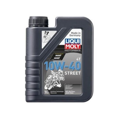 LIQUI MOLY Motorbike 4T 10W-40 Street synthetisches 4-Takt Motorenöl 1l 1521