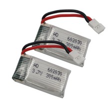 Batería Li 602030 para DFD F182 F183 H8C SYMA X5 RC Drone 2 un. 3.7V 25C 300mAh