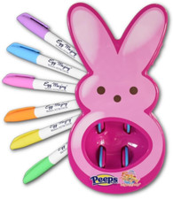 The Eggmazing Egg Decorator Peeps Bunny Arts and Craft Set Includes 6 Colorf UK