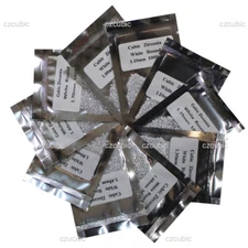 0.8 - 2.0 MM ROUND CUBIC ZIRCONIA LOOSE STONES VACUUM  GREAT QUALITY SHIP IN U.S