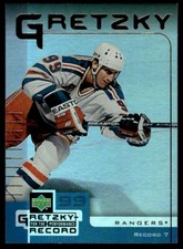 1999-00 McDonald's Upper Deck Gretzky Performance for the Record Wayne Gretzky