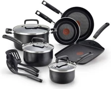 T-Fal Nonstick Cookware Set 12-Piece