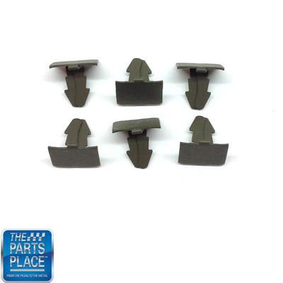 1964-70 Cutlass / GTO Push In Fastener For Cowl Lacing & A Frame Seals - 6 Piece