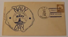 USS Semmes (AG 24) October 27 1936 Navy Day New London Connecticut