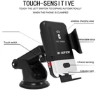 Automatic Clamping Car Charging wireless Charger Mount Air Vent Phone Holder New