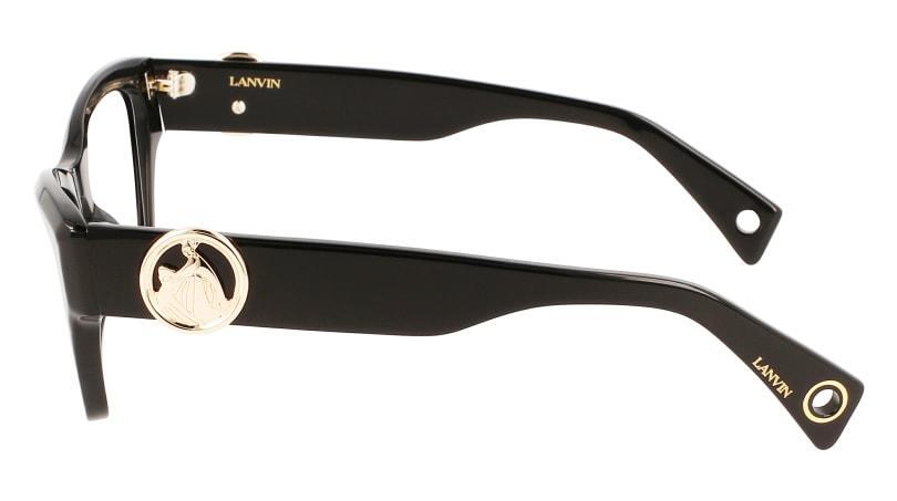 メガネ Lanvin LNV621SA 001 Luxury Black Lightweight Frames NEW Lanvin LNV2617 001 Black Eyeglasses 52/18/140 with