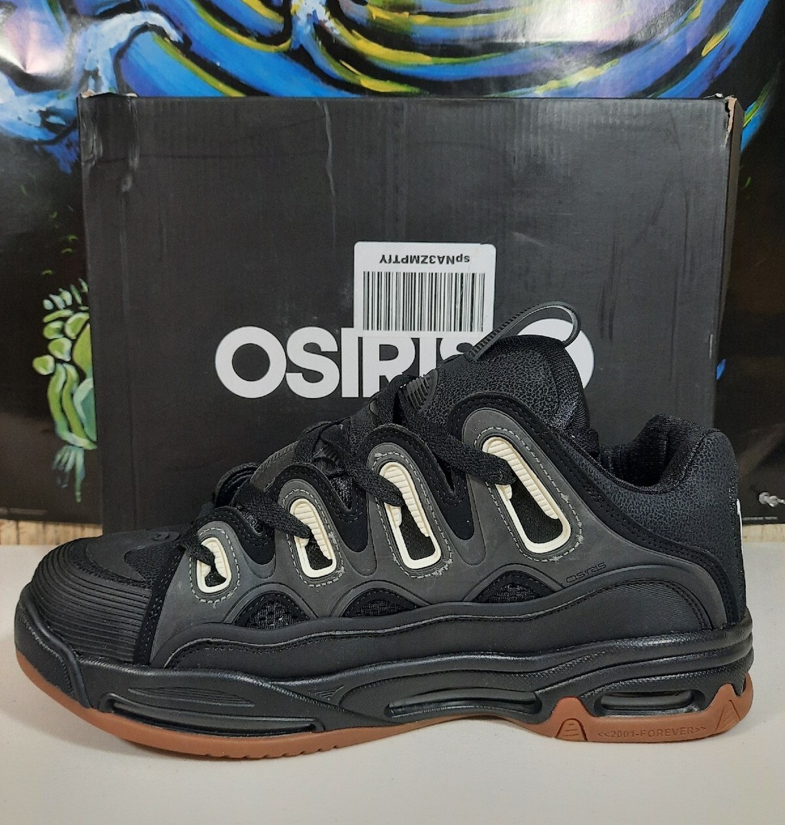 Osiris Men's D3 2001 Black/Gum Size 13 | eBay