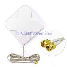 4G LTE Antenna 35dbi 2x SMA Omni Signal Amplifier Antenna for 4G LTE Wifi Router