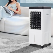 Portable Air Cooler Unit Ice Water Fan Humidifier Timer 3 Settings with Remote