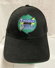 New Michelin Man Retread Tech Hat Road Tires Adjustable Strapback Cap Black
