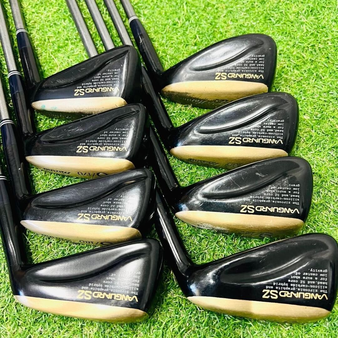 ミズノVANGUARD SZ FLEX R アイアン8本セット