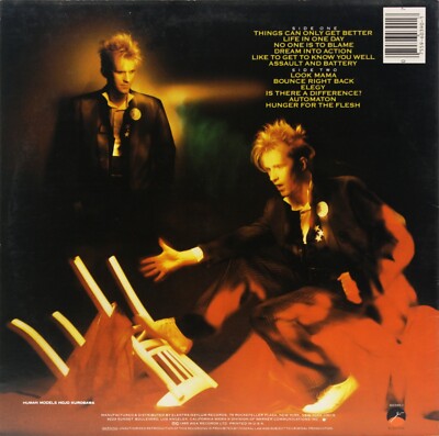 HOWARD JONES Dream Into Action USED 1985 LP Synth-Pop Vinyl Record
