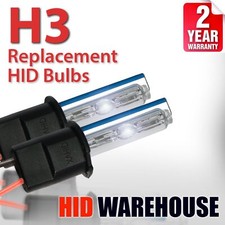 Hid-warehouse H3 Hid Xenon Replacement Bulbs - 4300k 5000k 6000k 8000k 10000k