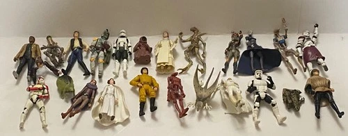 Star Wars Figure Lot Of 23 Vintage