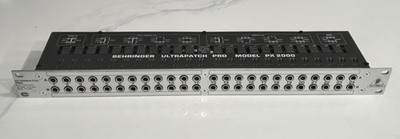 Behringer Ultrapatch Pro Model PX 2000 Rack Mount - 48 Point Patch Bay