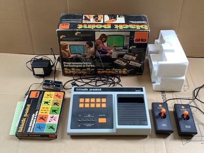 Vintage SHG Blackpoint FS 1003 Pong Video Game Console Konsole BOXED