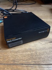 Blackmagic Design Web Presenter Black Streaming Internet Broadcasting HDMI SDI