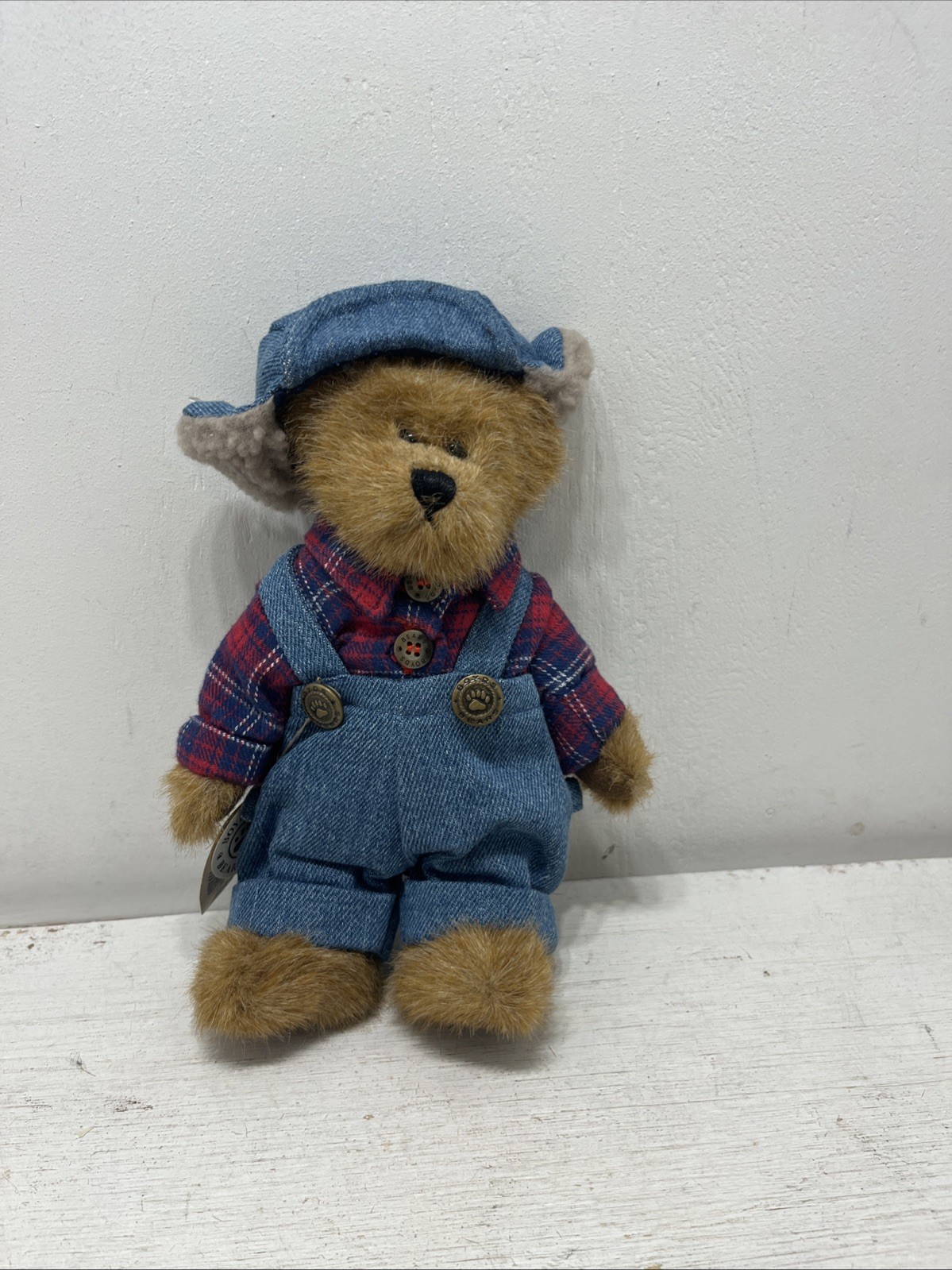 Vintage Boyd’s Bears Classic Jointed Stuffed Animal/Plushie Edmund T. Bear Fall