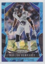 2019 Panini Prizm Blue Ice Prizm 5/99 Marlon Humphrey #75 ft8
