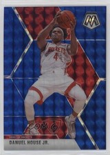 2019-20 Panini Mosaic Blue Prizm 54/99 Danuel House Jr #154 ng3