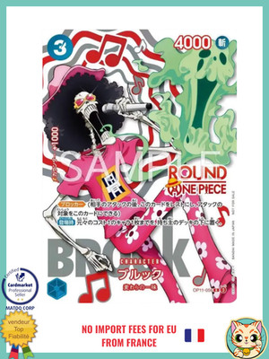 Brook OP11-056 ROUND 1 x ONE PIECE Card Promo Japanese 2026 NM