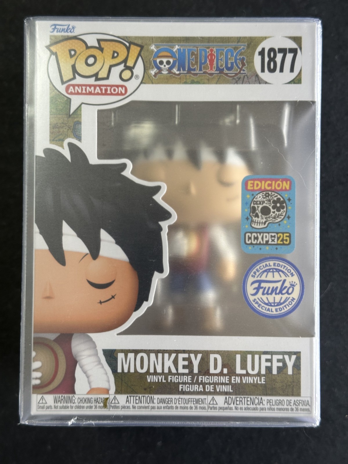 Onc Piece Funko Pop Animation #1877 Edicon CCXP25 Monket D LuffyPROBSTEIN is actively accepting consignments !!